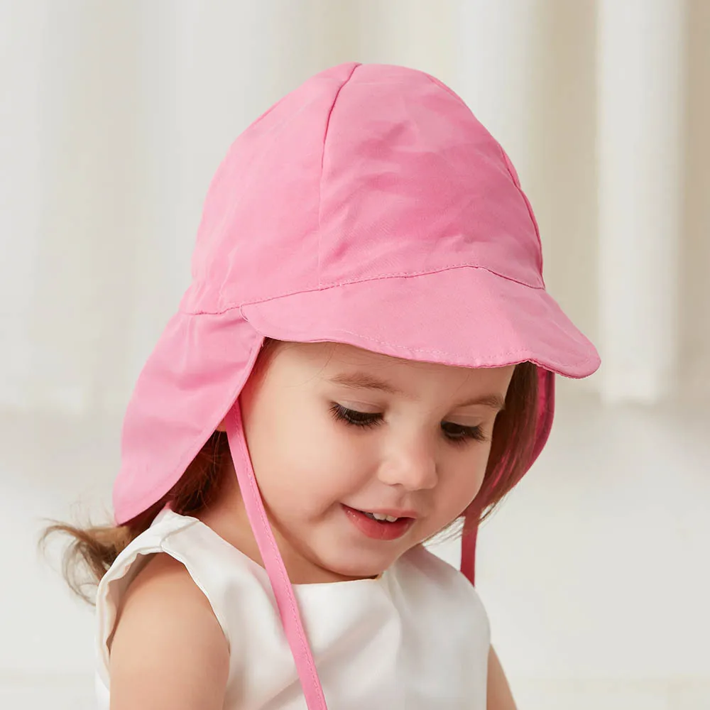 Baby Toddler Kid Girl Outdoor Sun Hat Brim Summer Bucket Hats Beach Headwear Cap 