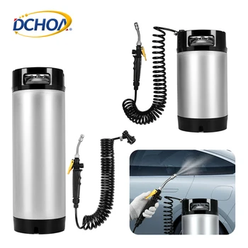 DCHOA 19L  9.5L TPU PPF Car Window Tinting Tools Pressure Mobile Car Wash Tank Tint Keg Stainless Steel Sprayer Cleaning