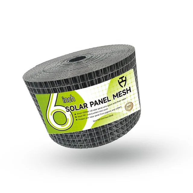 Stainless Steel Bird Mesh for Solar Panels 1.0mm 6 Inchx100ft Eco-Friendly Bird Deterrent for Solar Farms