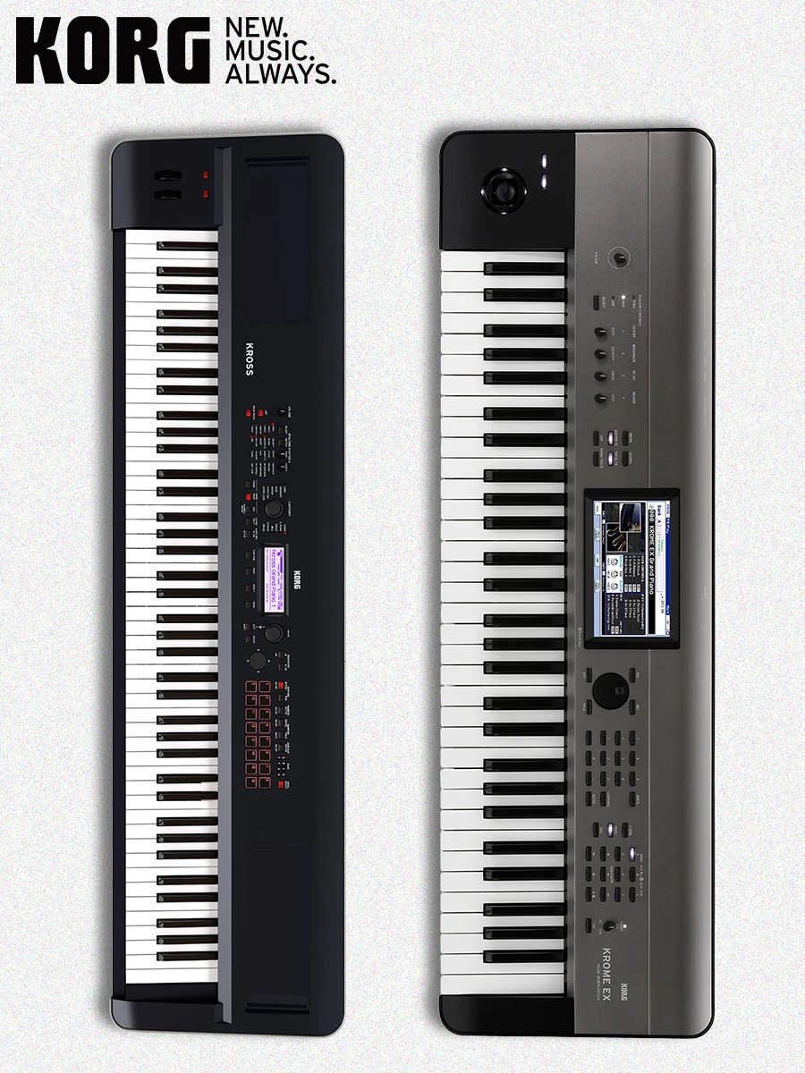 KORG Krome 61-Key Digital Piano with Matching Bench & USB