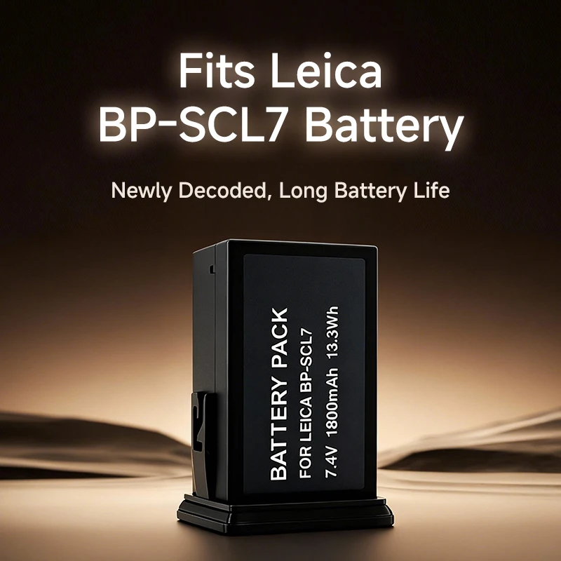 Replacement Battery Pack for BP-SCL7 Camera-1800mAh 7.4V Lithium