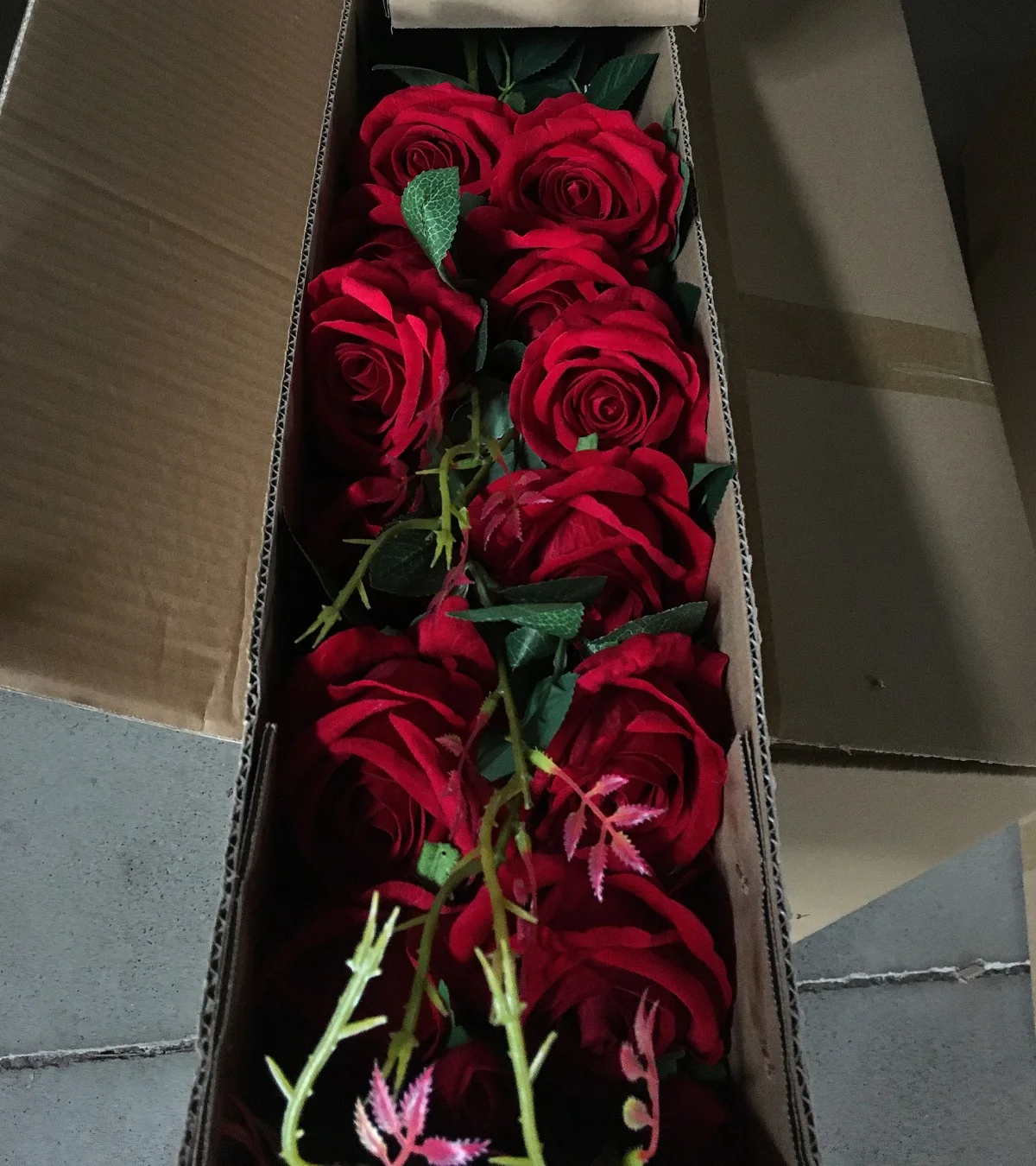 Artificial Flower Rose Manufacturers Bulk Wholesale High Quality Red