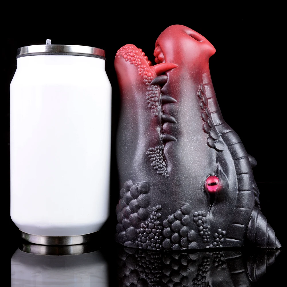 Fantasy Dragon Mouth Male Masturbators for Penis Sucker Animal Head Shaped Masturbators Fantasy Dragon Mouth Male Masturbators for Penis Sucker Animal Head Shaped Masturbators