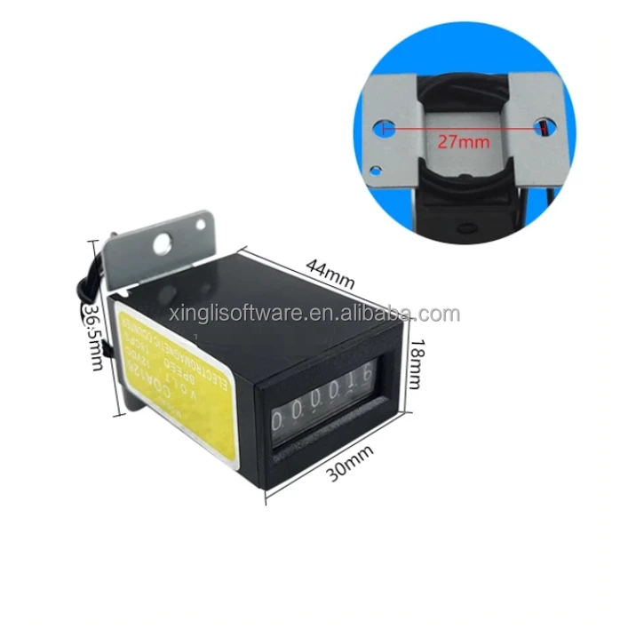12V Mechanical Coin Counter Meter for Arcade Machines - Reliable Game ...