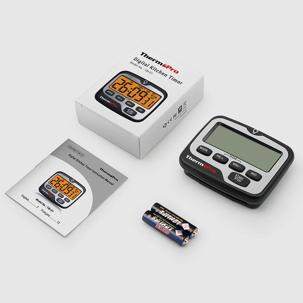Wholesale Thermopro Tm01 Oem Digital Countdown Kitchen Timer Buy