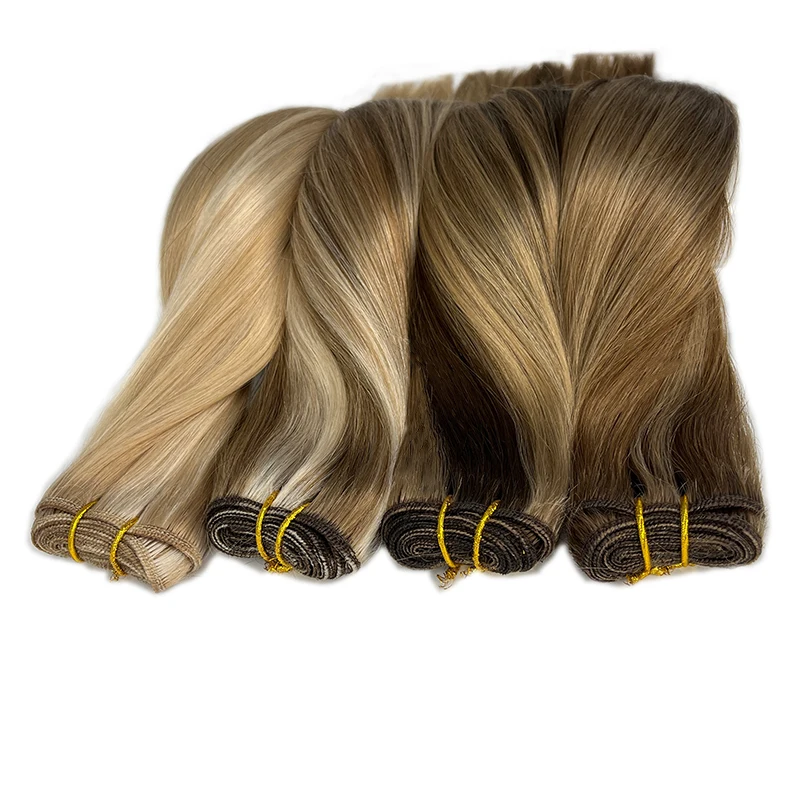 Hot Sale Volume Weft Hair Extensions Human Remy Virgin Cuticle Hair