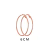 6 cm de oro rosa