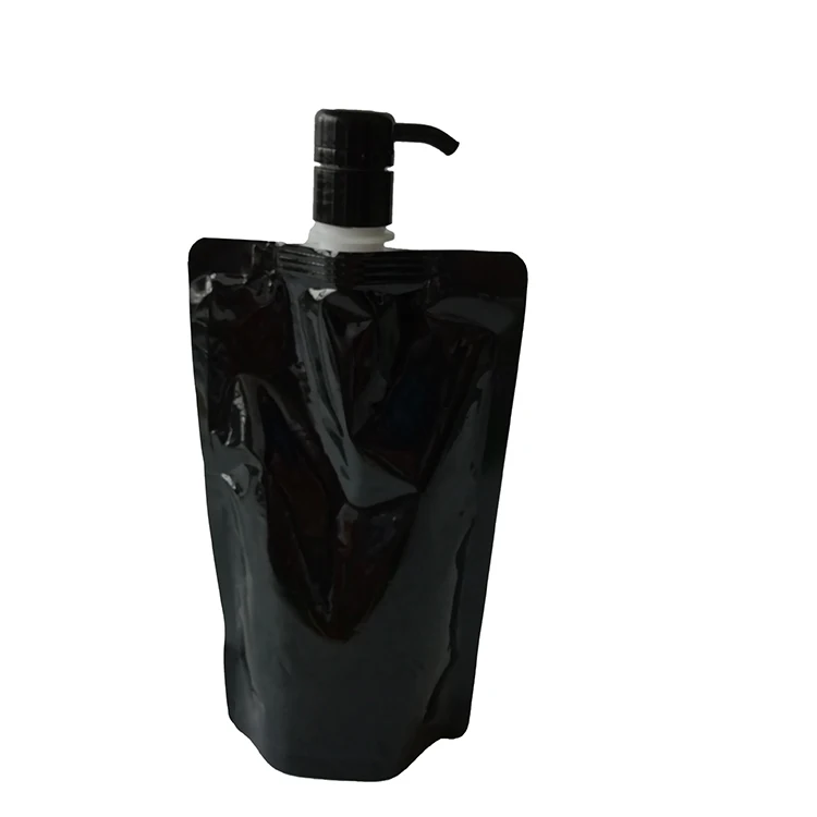 Custom Design Print with Foam Pump Head Stand up Liquid Soap Hand Sanitizer Foam Refillable Pouch Bag