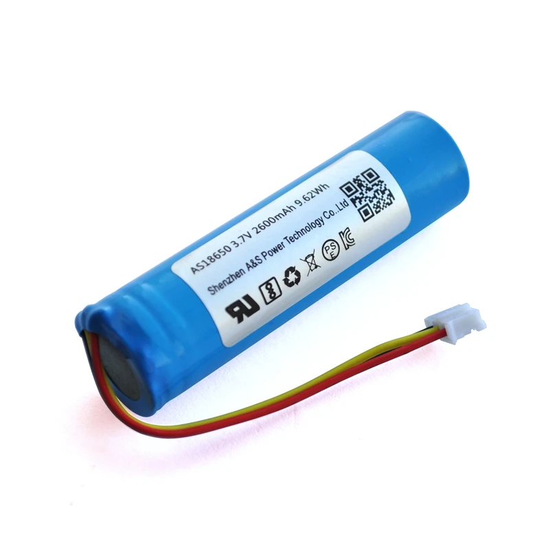 Hot selling 2600mah 3.6v 18650 li-ion lithium battery for emergency light