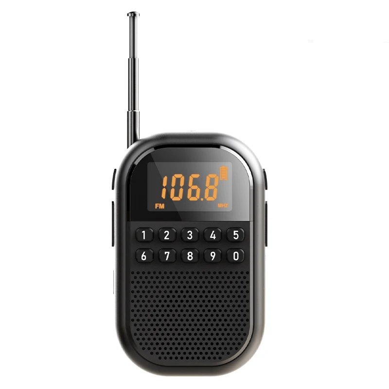 High Quality Smart design pocket size AM/FM Analog Tuning Digital Built-in Stereo Wireless Speaker Radio