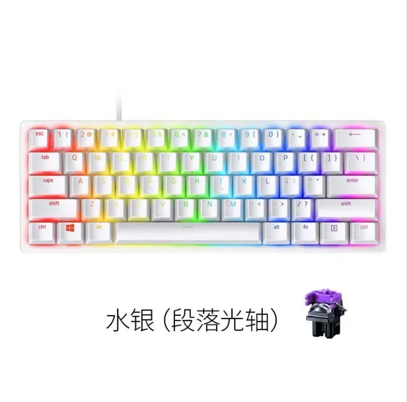 Razer Huntsman Mini ホワイト RGB JP リニア Razer Huntsman Mini Gaming Mechanical Keyboard – mechkeysshop
