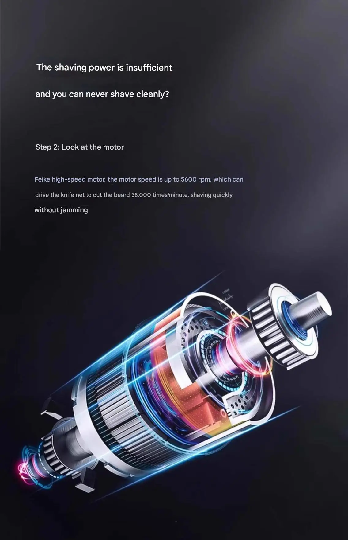 Wholesale Flyco FS373 Rotary Shaver - Bulk Order with Custom Logo Business Travel Gift Choice Smart Anti-pinch Home Use