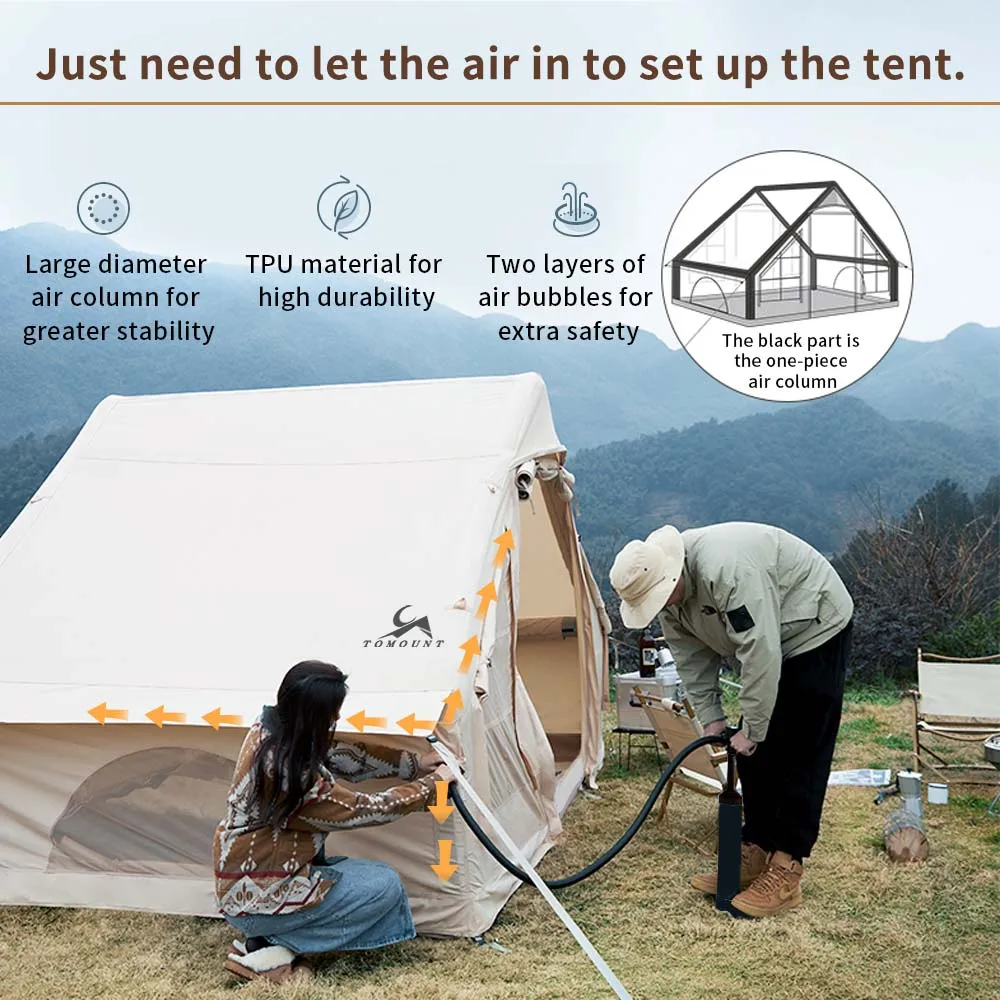 TOMOUNT Lodge Air-12 テント 400x300x200cm TOMOUNT Lodge Air-12 テント 400x300x200cm TOMOUNT Lodge Air-12