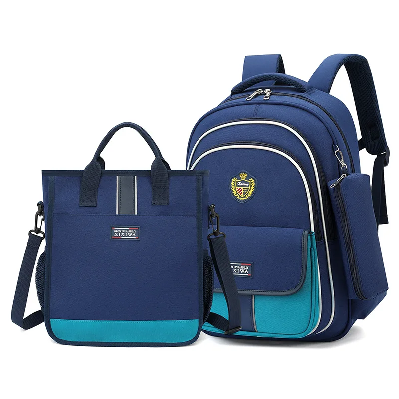 Cross-border New Unisex Primary & Junior High School Students Schoolbag Backpack Breatha aperçu 2