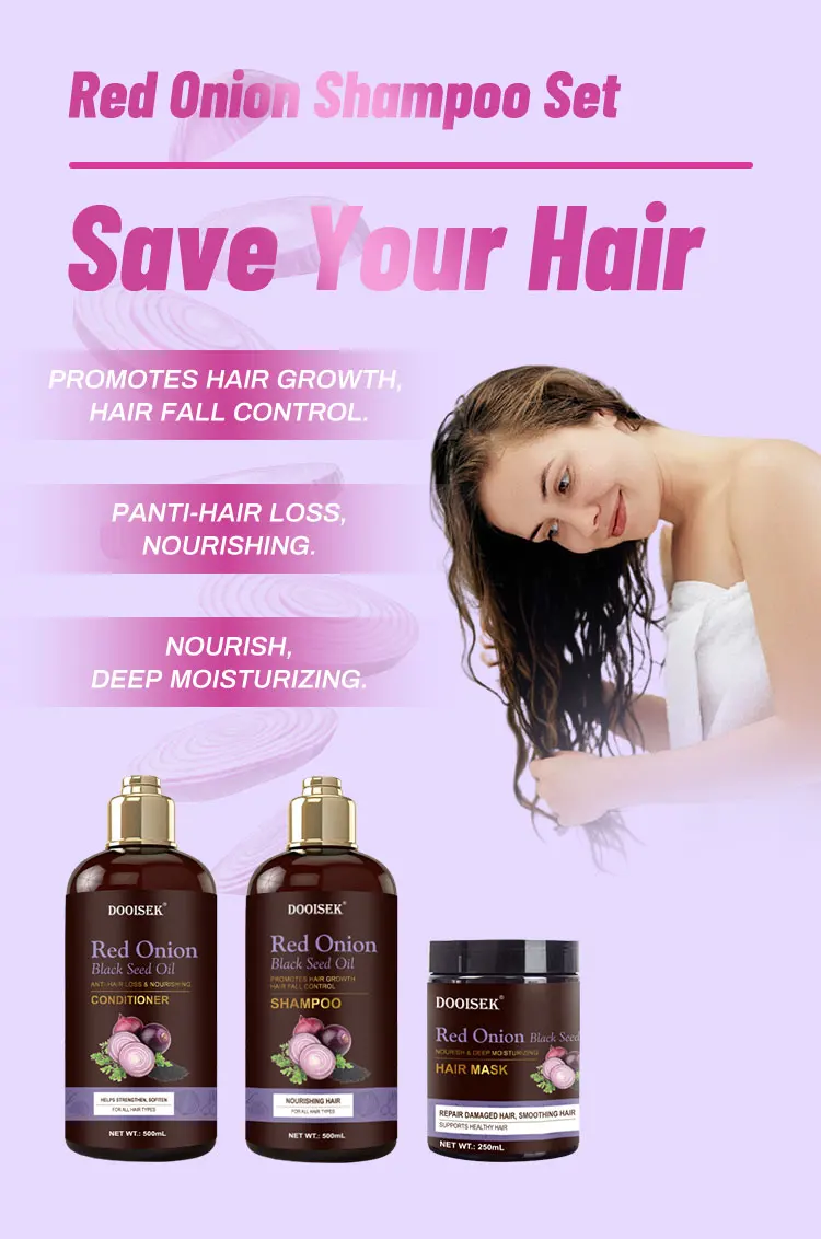 300ml Bunee Organic Healthy Scalp Biotin Booster Thicker Redonion Hair