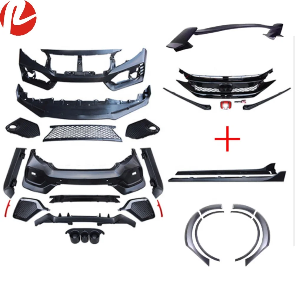 2020 2021 Typer Body Kit Face Modified Typer R Body Kits Car Auto
