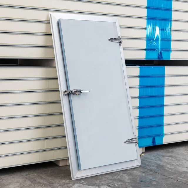 High Density 304 Stainless Steel Cold Storage Sliding Door