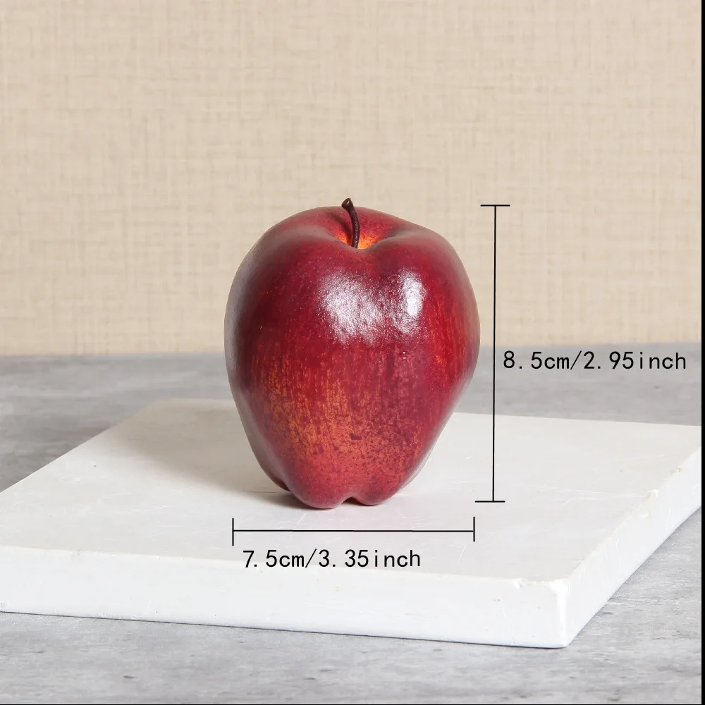 Boltze Decorazione a forma di mela perly, set da 2 pezzi, per decorazione, idea regalo