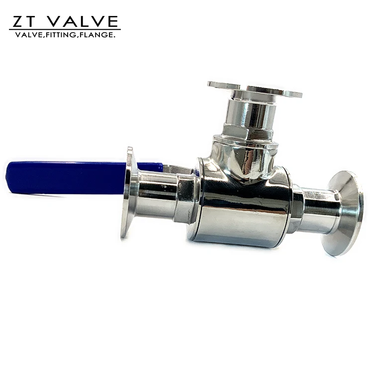 Robinet à Tournant Sphérique FSA Inox 316 - 1/4" à 4" - 3 Voies - Pression Max 69 Bar - Neuf