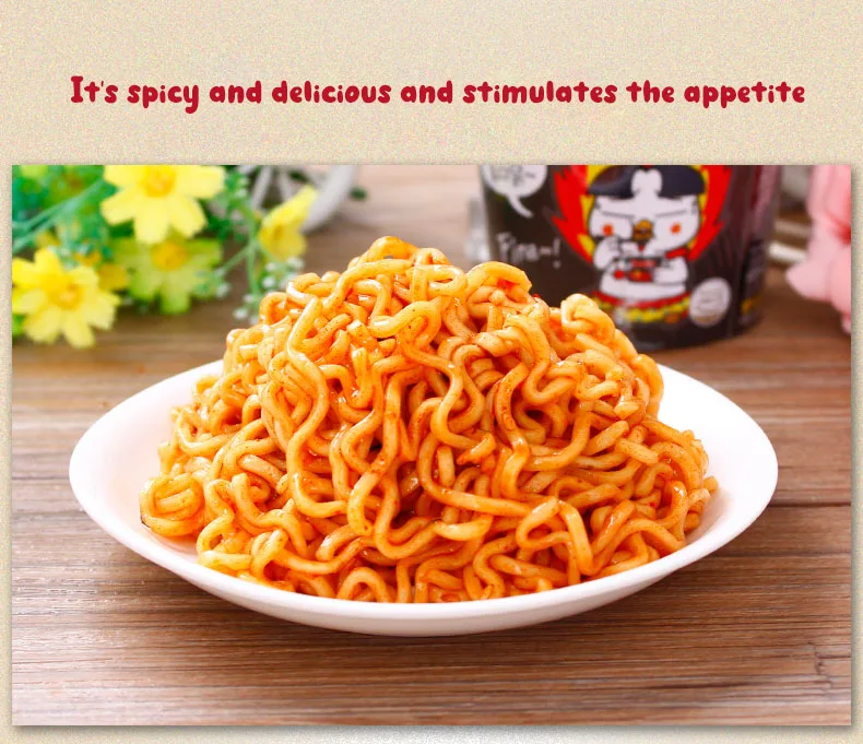 Wholesale Ramen Food Instant Noodles Super Spicy Chicken Noodles Cup
