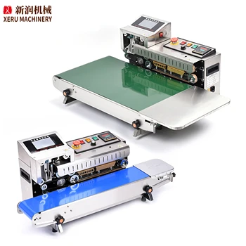 Continuous Heat Bag Sealing Small Bag Automatic Stainless Steel Plastic Selaer Sealing Machine For Tea Bag Packaging