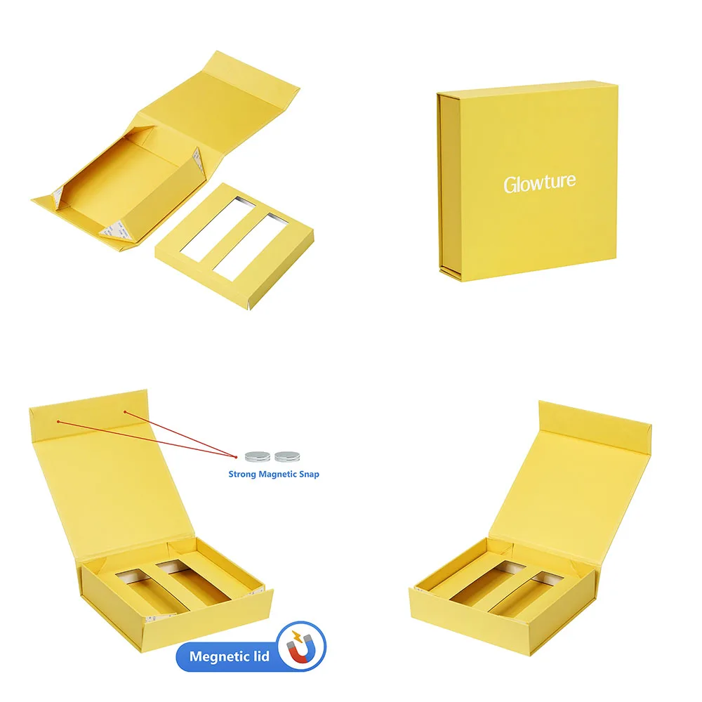 맞춤형 종이 기프트 박스, 접이식 기프트 박스, 접이식 자석 박스(종이, 실크, 플라스틱, 스펀지 인서트 포함)