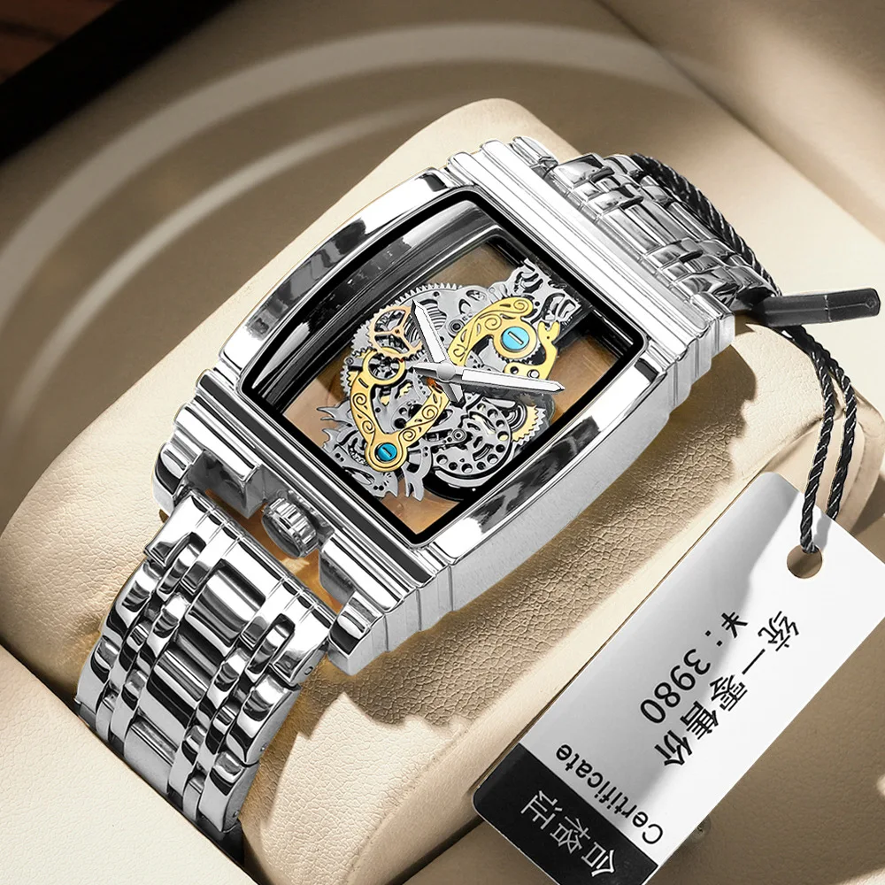 Orologio Al Quarzo Analogico Per Uomo – Cassa In Acciaio, Sportivo E Alla Moda, Diametro 42 Mm