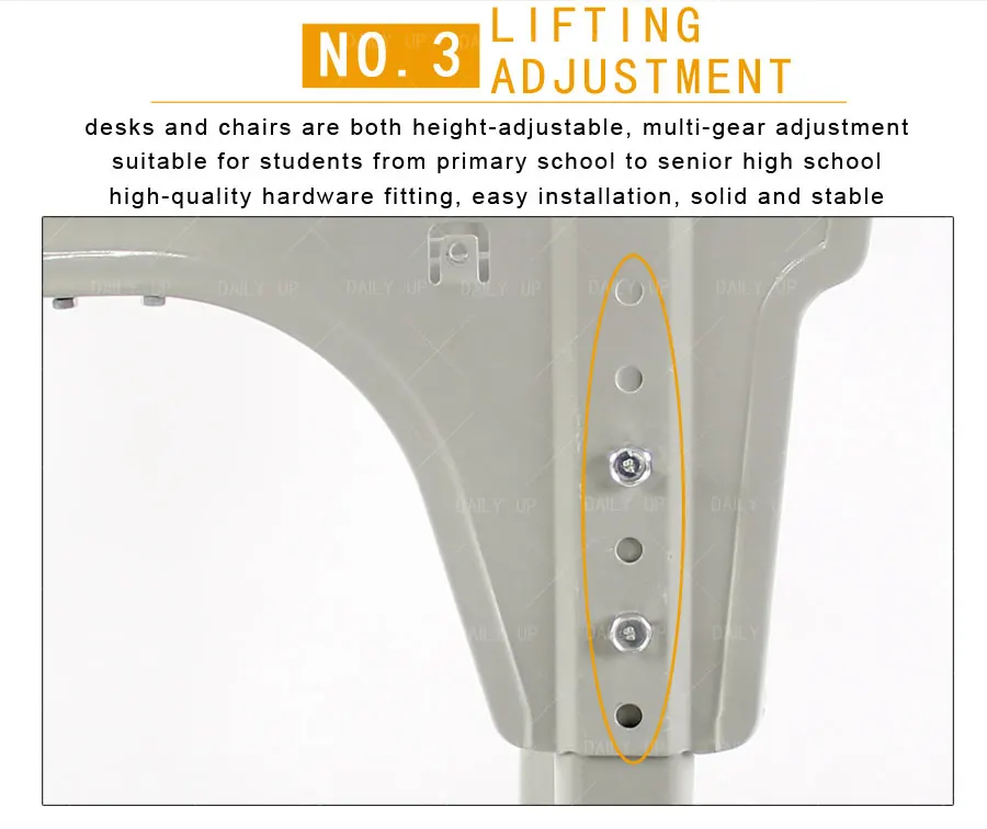 School 2 People Desk And Bench Wooden Primary School Tables and Chairs University Furniture