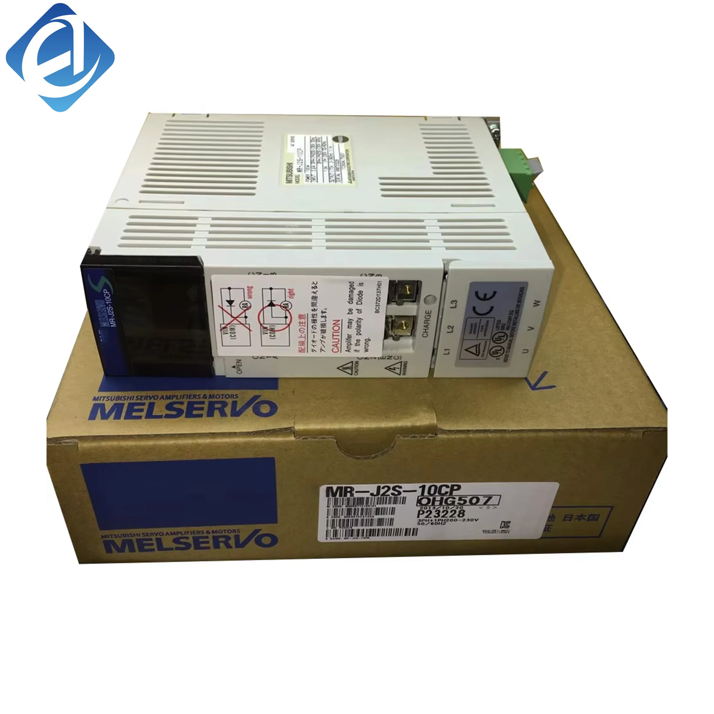New Original MR-J2S-10CP Mrj2s10cp  Single Phase Servo Drive Stock in Warehouse