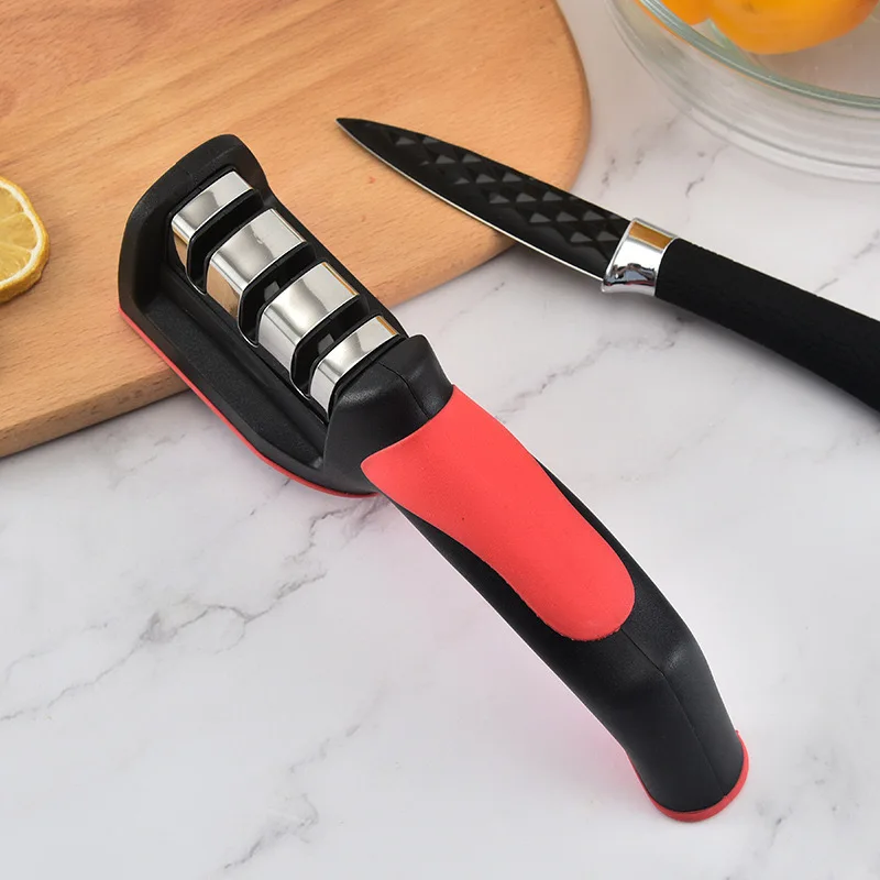 Manual Kitchen Knife Accessories Sharpening Tools Ceramic Kitchen Knife Sharpener