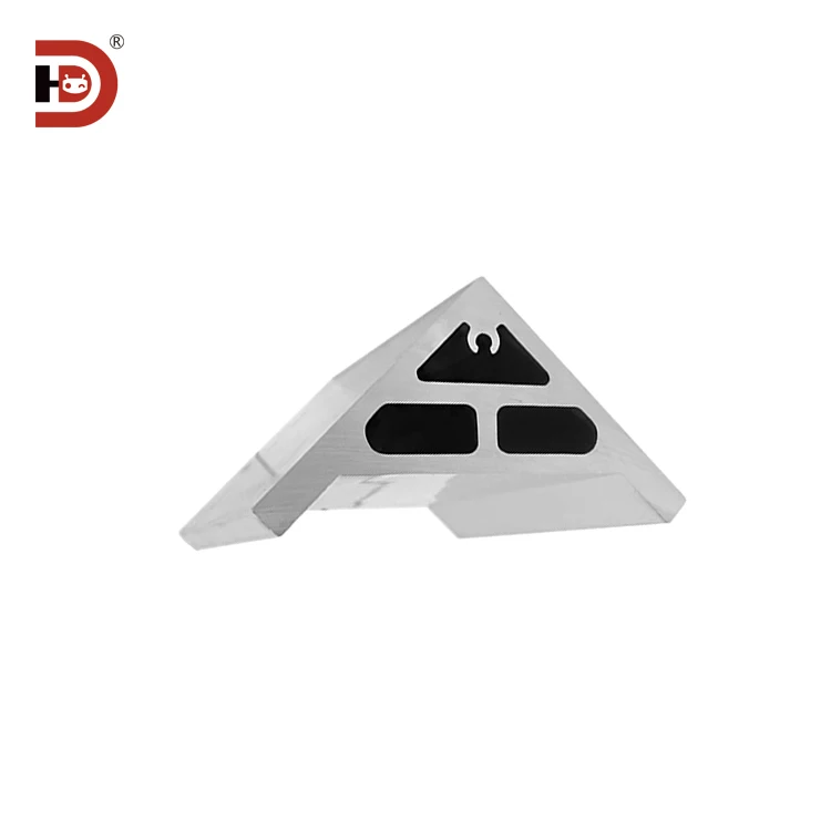Industrial Aluminum 5353 Profile Accessories 8080 Reinforced Heavy-duty Profile Frame Connectors Fixed 90 Degree Bracket manufacture