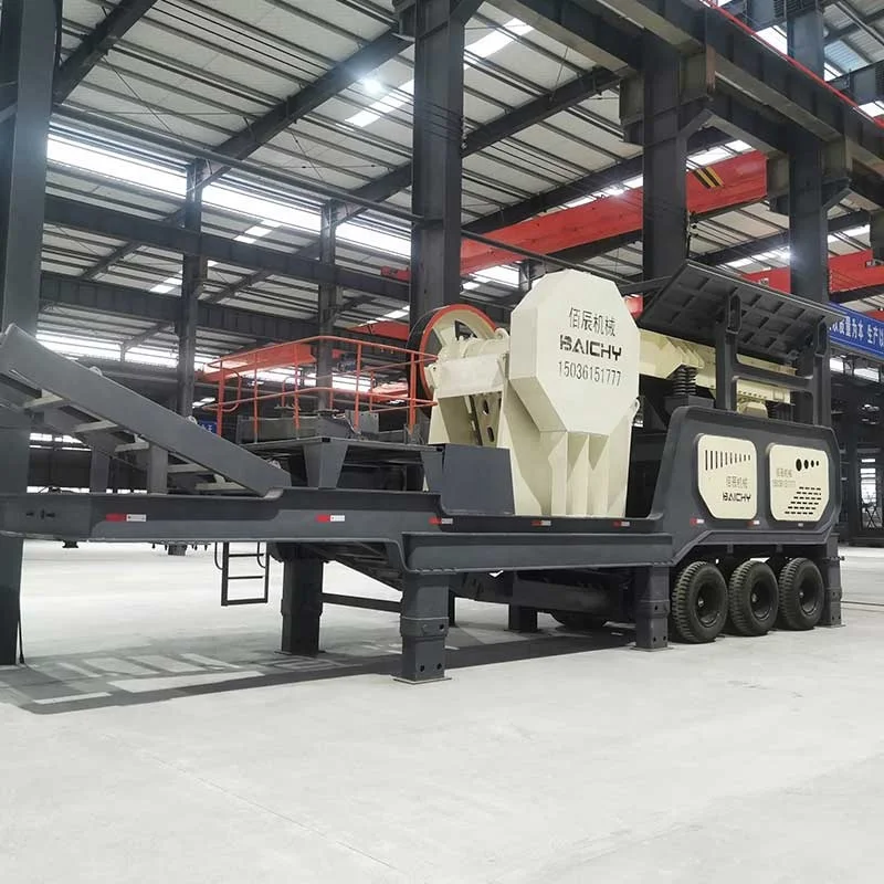 Various Models Mobile Stone Crushing Machine Project Coal Cement Quartz Bricks Mobile Jaw Crusher Plant for Sale