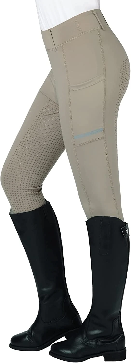 Free Sample Horse Riding Pants Equestrian Girls Full Seat Silicone