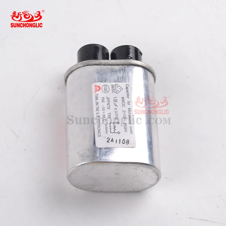Sunchonglic 2100v Ac Capacitor Microwave Oven 1.05uf Microwave Oven