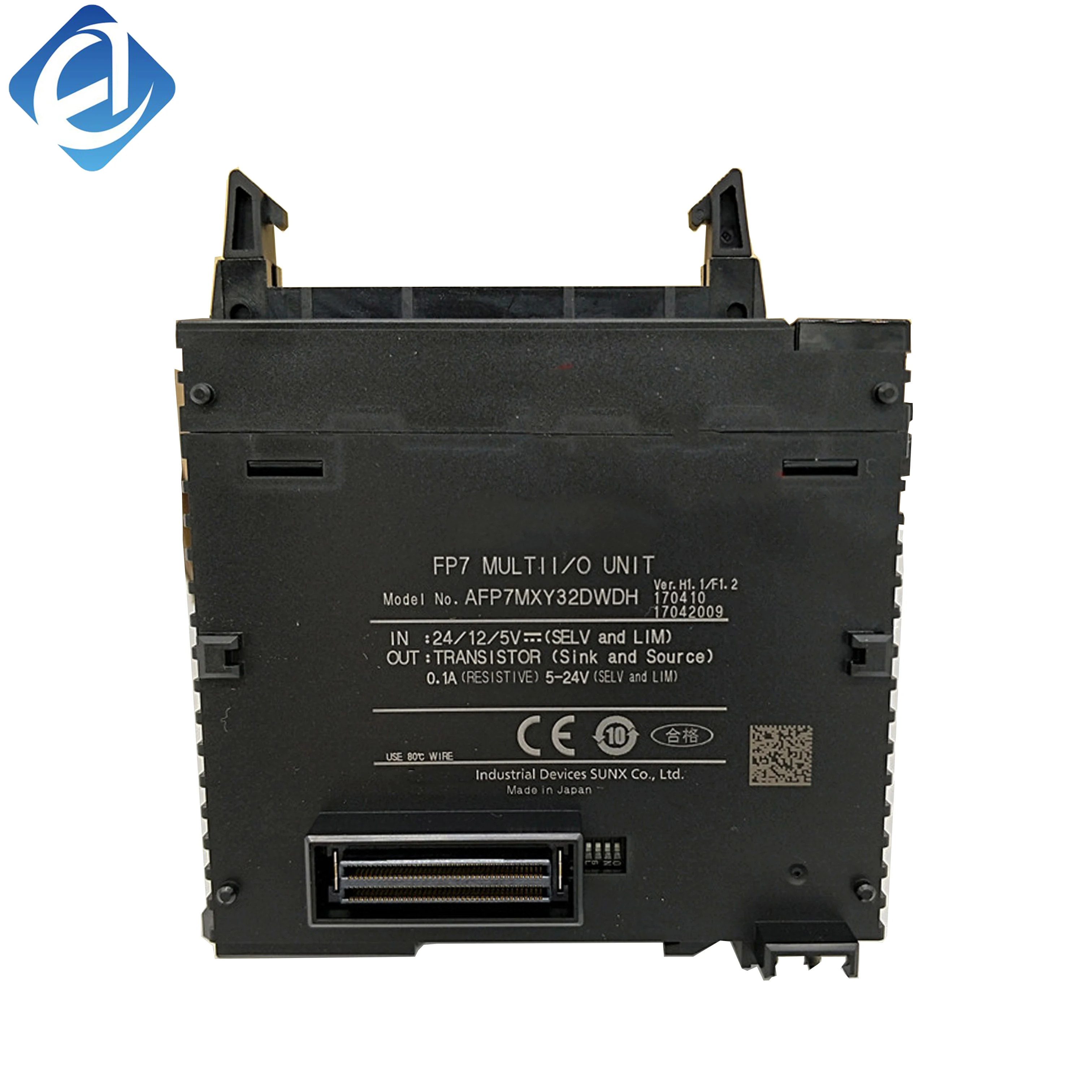 New Original AFP7MXY32DWDH PLC I/O Module, AFP7 SeriesUsed for digital input‑output control and signal expansion of AFP7‑series PLC systems in industrial automation. It features high‑speed signal transmission