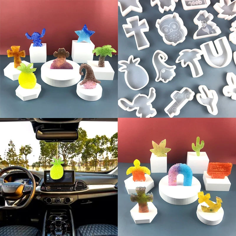 resin silicone car freshie molds air