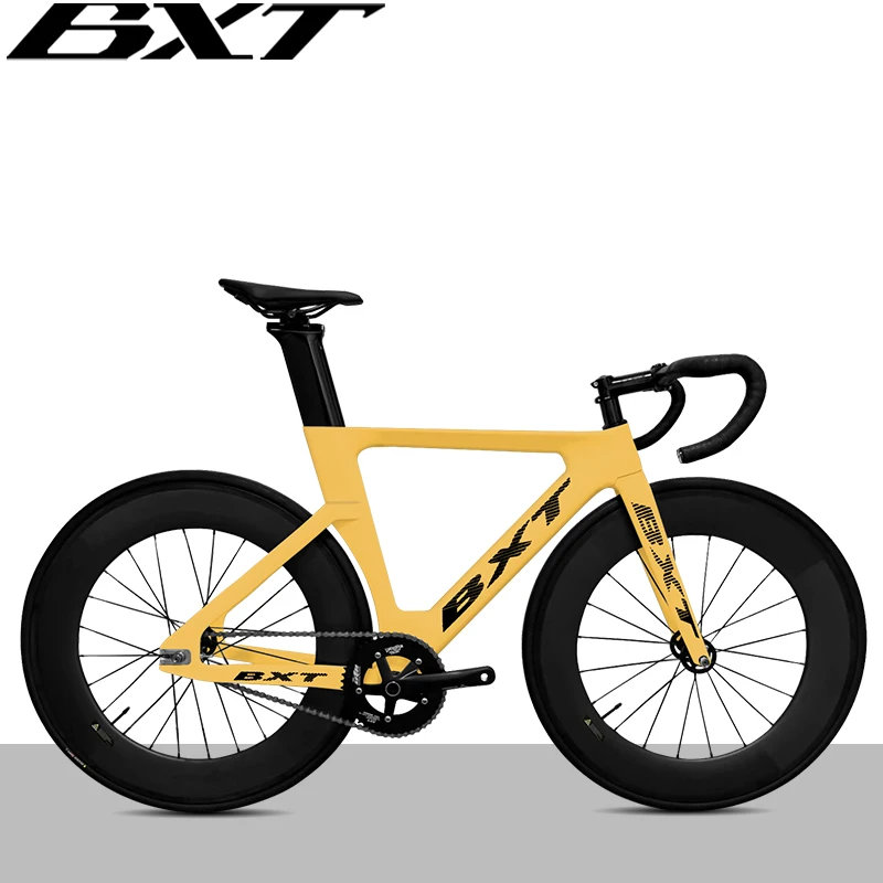 BXT 700C カーボンファイバー固定ギアバイク シングルスピード
