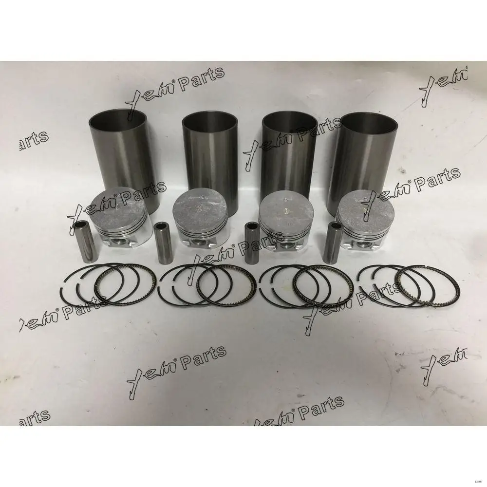 Best Quality Liner Kit With Cylinder Liner Piston Rings For Nissan K15 Engine Repair Parts Kit