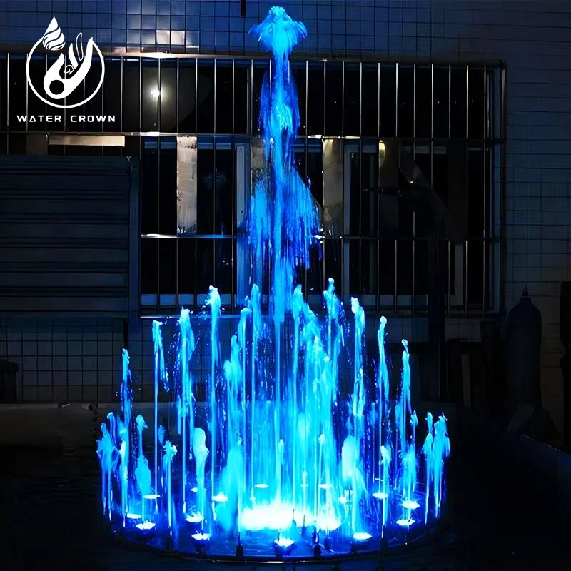Water Crown Factory Custom Designed High-Class Elegance Large Outdoor Fountain Impressive Water Feature for Gardens