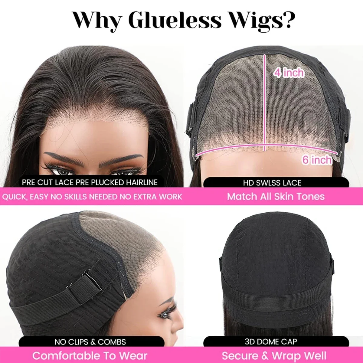 Bob Perücke Echthaar Lace Front Mit Natürlicher Dichte_voghion.com
