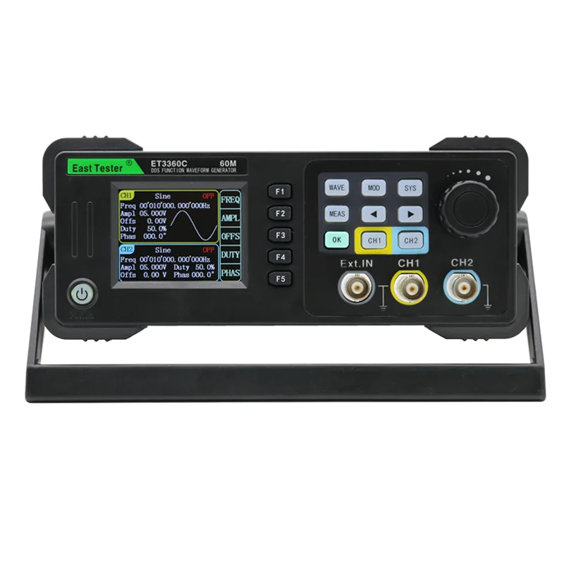 ET3360C 60MHz Two Channel High Frequency DDS Function Waveform Signal Generator