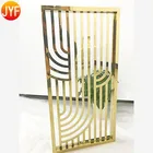 H469 201 Handful Welded Decorative Partition SS Hanging Metal Privacy Room Dividers