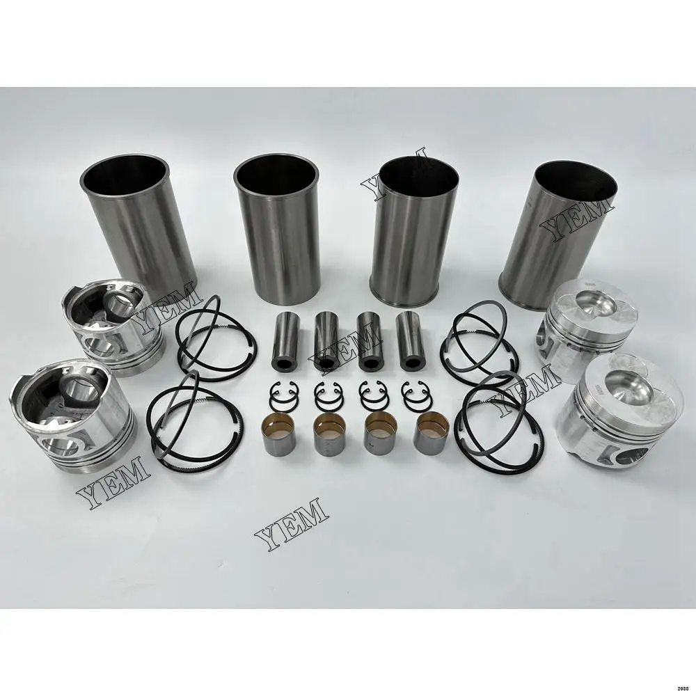 DB33 Cylinder Engine Liner Kit for Doosan Forklift Excavator Skid Steer Aftermarket Parts
