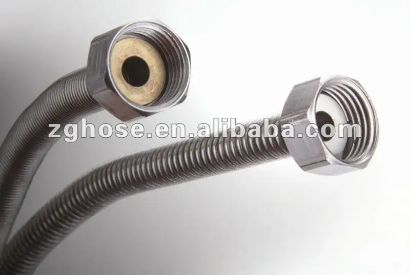 1/2" 0.5 Inch Water Hose 304 Stainless Steel Metal Flexible Corrugated