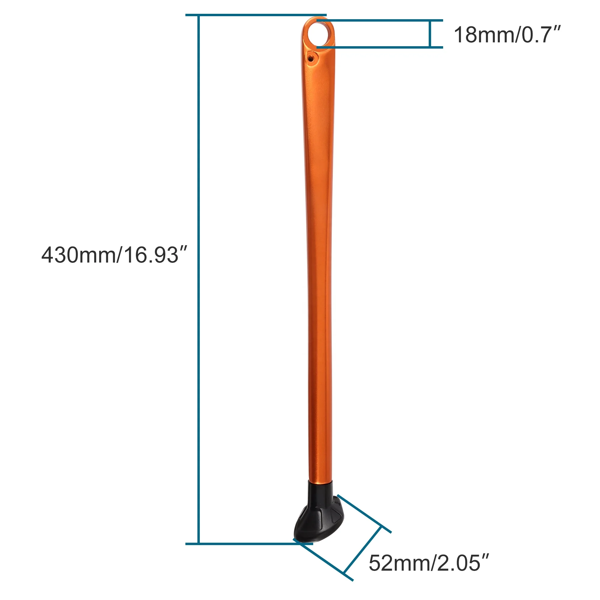 GOOFIT Motorcycle Side Stand With Spring Set Stand Compatible with EXCW TE TX FE 125CC 150CC Pit Dirt Pocket Bike