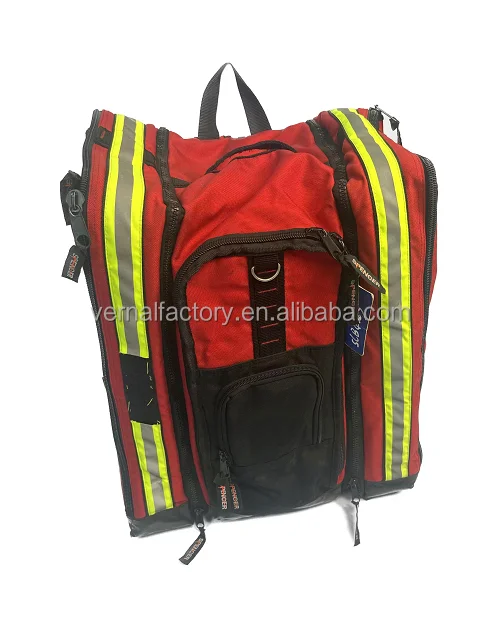 Firefighter Rescue Duffel Fireman Paramedic Medical Backpack Fire ...