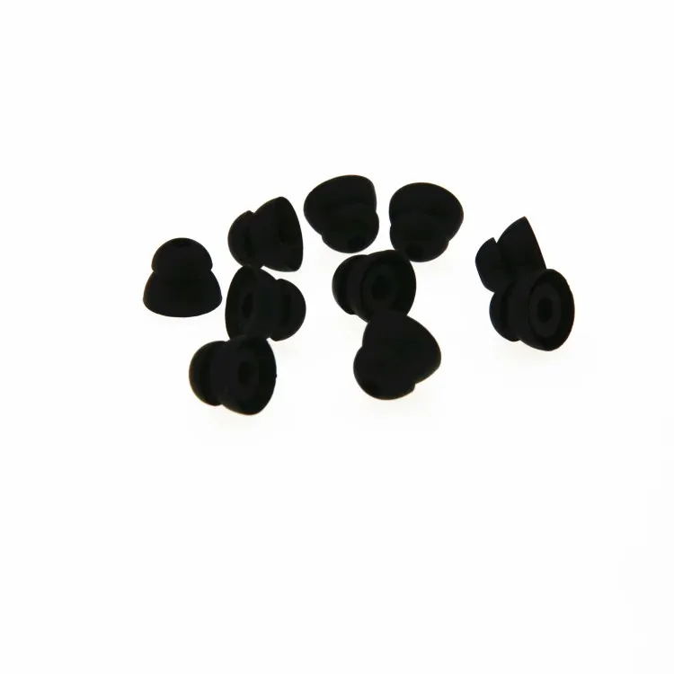 31 Years OEM Custom Nonstandard Design Soft Silicone Rubber Semi Split Electric Conductive Monitoring Earplug Earbud Ear Tips
