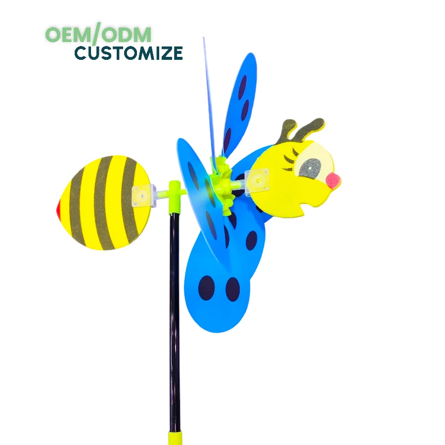 Пластиковая ветряная мельница