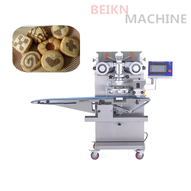 Автоматическая машина для производства мозаичного печенья инкрустированная