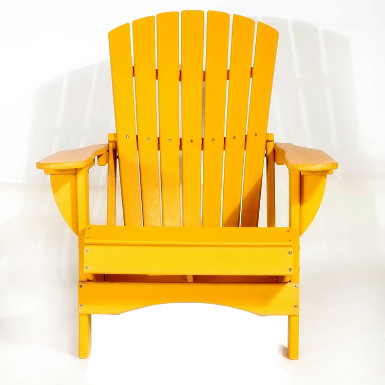 Folding Adirondack Chair Hdpe Outdoor Weather Resistant Plastic Patio